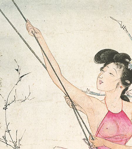 潮安-胡也佛的仕女画和最知名的金瓶梅秘戏图